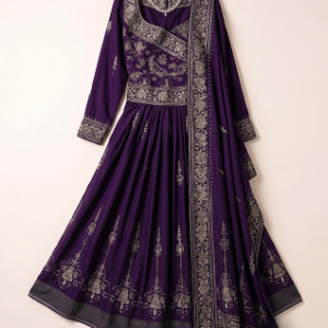 Noir Sharara Set